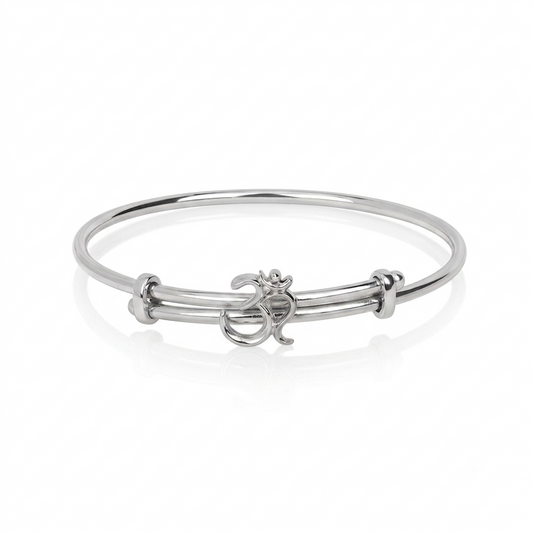 OM Bangle for Kids (925 Silver)