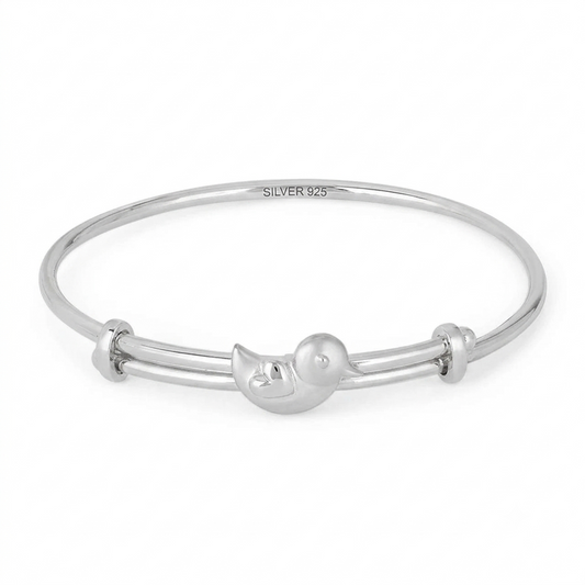 Bird Baby Bangle (925 Silver)